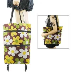 [골드스마일]2단 확장형 접이식 캐리어 가방 장바구니 쇼핑카트