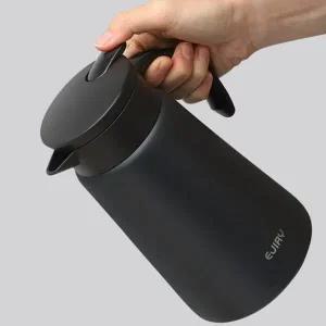 스텐 주전자 업소용 가정용 보온 스텐 테이블 팟 보냉 1000ml 무선주전자 사무실 보온병 1리터 원터치