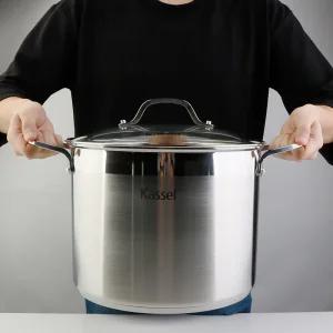 카셀 루반 인덕션 스텐 곰솥 / 대용량 들통 사골 육수