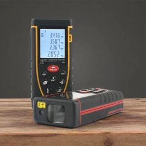 디지털 레이저 줄자 면적 부피 거리 측정기 100M 레이저줄자 레이저자