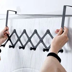 도어 후크 다용도 모자걸이 문걸이 문 거는 옷걸이 방문 브라켓 드레스 확장형 신발장 베란다 접이식