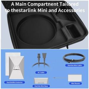 스타링크 미니 키트용 하드 보호 케이스 휴대용 방수 긁힘 여행