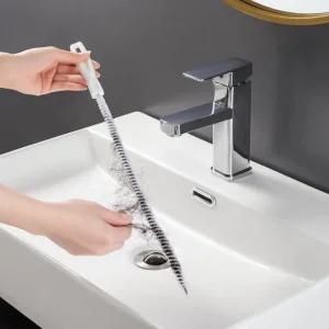 세면대 하수 관리 스틱 머리카락 제거용 막대 위생 청소도구 변기뚫기