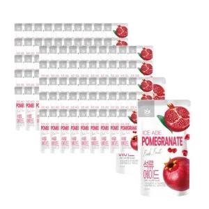 석류 에이드 아이스 파우치 음료 편의점 얼음컵 일회용 봉지 팩 음료수 사무실 탕비실 pc방 100팩