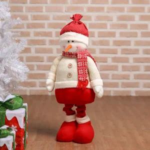 크리스마스 인형 100cm 롱다리 눈사람 장식 인테리어