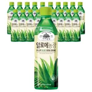 웅진 가야농장 알로에농장 알로에 주스 500ml 20개