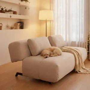 세인트블랑 누아주 갤럭시 1인 패브릭 원룸 독립스프링 소파베드 접이식 침대 sk