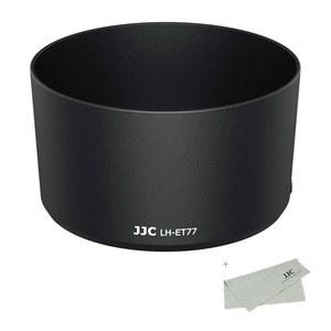 [미국배송] 캐논 RF 85MM F2 매크로용 렌즈 후드는 EOS R6 마크 II R5 RP R 카메라의 STM 렌즈입니다. 후드 리버서블 교체 ET-77 후드 67MM 필터 및 캡과 호환됩니다