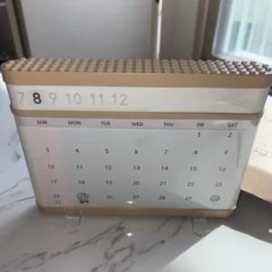 롤린더 만년 달력 레고호환 인테리어 디자인 집들이선물