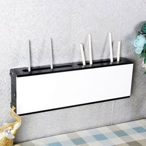 티비선 정리함 셋탑박스 공유기 70cm 화이트 벽걸이용 숨기기 현대식 수납함 거치대 도어