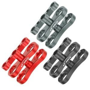 알루미늄 CNC 나비 클립 다이빙 라이트 암 볼 헤드 마운트 어댑터 고프로호환 액션 카메라 수중 클램프 용