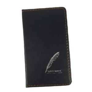 미니 가죽 수첩 데일리 기자 메모장 휴대용 미니 수첩 작은 업무용 사무용 요일 날짜 라인 유선 무선