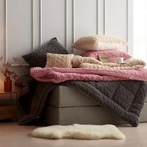 [벨리에르] 코즈니 ED 니트 극세사 밴딩토퍼 2장(점보 특대형)