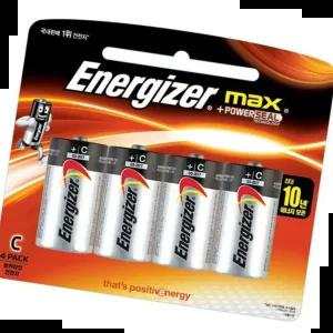 CB4 에너자이저 맥스 건전지 알카라인 4개 LR14