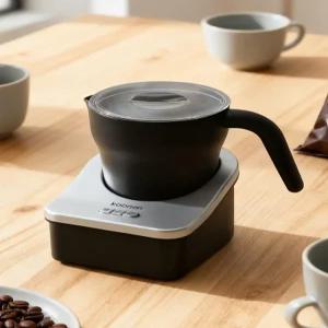 두우둥 가정용우유스팀기 거품기 가정용 블랙