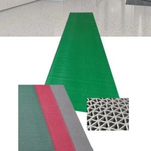 현관 발 매트 신발 털이 출입구 발판 업소용 녹색/코일/발매트/메트/슬림/실외용/사무실/매트롤/상가/빗물