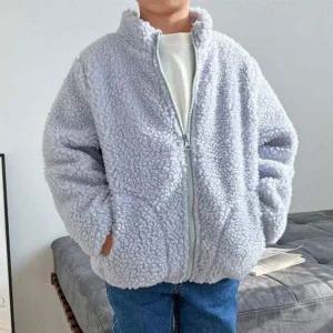 후리스 뽀글이 아동 양털 집업 점퍼 남아 여아 뽀글이후리스