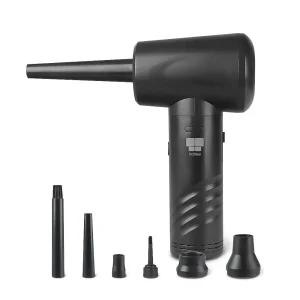 충전식 무선 에어건 송풍기 청소기/미니/추천/소형/차량/가정용/사무실/책상/자동차/진공/청소