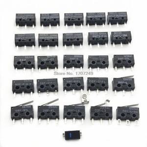 10Pcs 마이크로 스위치 D2FC-F-7N 10M 20M 50M 60MN D2F 버튼