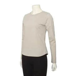 [안다르] 여성 에어리핏 약기모 슬림핏 롱슬리브 쉐이드베이지 ACFLS-28 ACFLS-28BEG