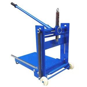 보도블럭절단기 수동 벽돌 컷팅기 벽돌절단기 자르기 20x20 보도블럭 블럭 프레스 커터기