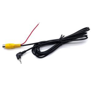 1PC 12V 후면보기 카메라 연결 케이블 RCA 2.5mm AV 변환기 자동차 역방향 주차 DVR