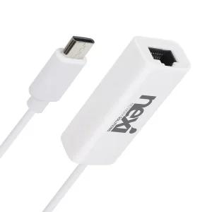 USB C타입 유선 랜카드 노트북 랜선 연결 젠더 어댑터 / 타입C to LAN WISENX1609