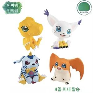 룩업 디지몬 어드벤처 가부몬 파닥몬 재판 텐타몬 피규어