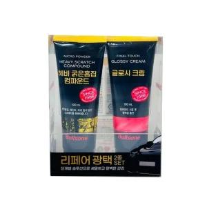 광택 리페어 2종세트100ml카샴푸 세차 자동차 타이어크너 휠크너 클너 왁싱 용품 차량 셀프