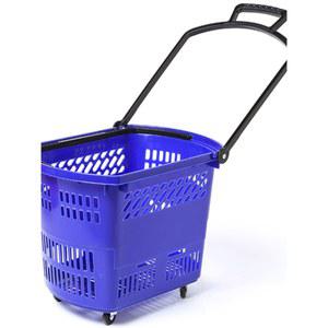 다이소카트 바퀴달린장바구니 다용도 접이식카트 1 토트 장바구니 레드