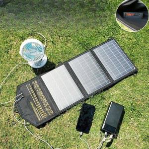 태양광패널 ESS 장치 휴대용 블랙60W12V18V 공급장치 가정용 6개(검정색) 전원