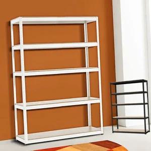 다용도 선반 가정용 시스템 180cm 수납 선반 120cm 5단 조립 40cm 베란다 수납장 무볼트 앵글 주방 아연