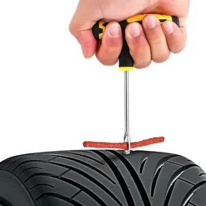 휴대용 타이어 펑크 수리 키트 자동차 타이어 지렁이 키트 비상용