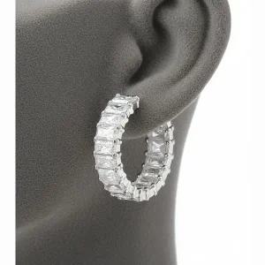 SWAROVSKI 25FW Matrix 후프 이어링 (5733397) (매트릭스) 229733