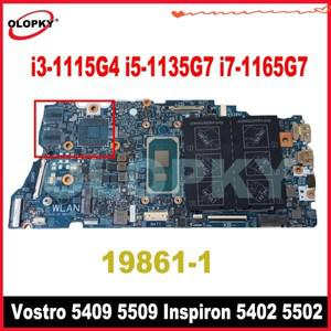 19861-1 Dell Vostro 5409 Inspiron 노트북 마더보드 i3-1115G4 0J9Y6J 0WNVYK 0MTYV1