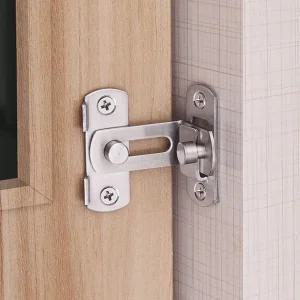 [퍼니메이커]판걸고리 걸이 현관문 잠금장치 빗장쇠 빗장 쇠이중잠금안전고리 무타공스토퍼 문잠금장치