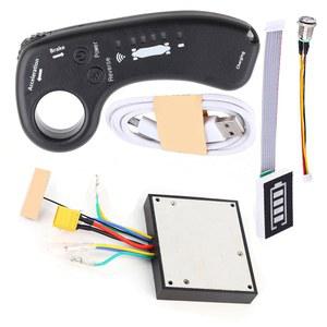 전동 스케이트보드 컨트롤러 ESC 교체 듀얼 드라이브 고성능 메인보드, 리모컨 포함, 롱보드 전문가 설치 필요