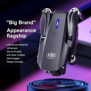 E88 Plus 쿼드콥터 드론(90 포함) ° 조정  카메라 브러시리스 광학  RC