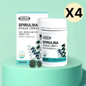 마더네스트 스피루리나 엽록소 호주산  300정X4
