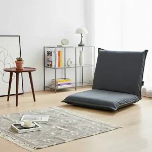 한샘 휴 컴포트 와이드 좌식의자 다크그레이