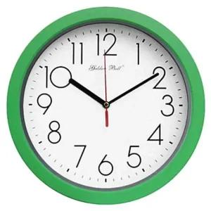 GB4104 무소음 모던 그린 라운드 벽시계 28cm 한국 무소음 벽시계 양면시계 인테리어소품 집들이선물