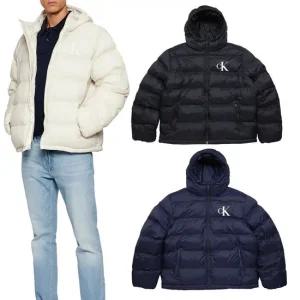 캘빈클라인 LS 모노그램 푸퍼 패딩후드 (3종1택)
