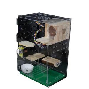 집 햄스터 세트 아크릴 하늘 놀이터 색상 기니피그 고슴도치