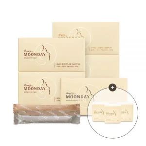 [5+3] 해피문데이 이지 탐폰+팬티라이너 쟁이기(옵션1:라이트 x 5팩/팬티라이너 20P x 3팩)
