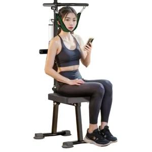 경추 스트레칭 의자 거북목 견인기 목 체어