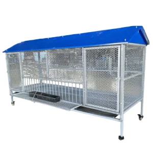대형 닭장 스텐 철제 사육장 조류 철망 울타리 오리 하우스