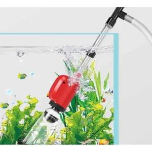 사이펀 청소 펌프 환수기 수조 어항 모래 물갈이