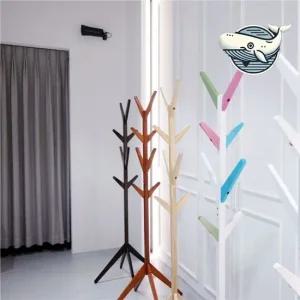 우드 스타일 의상 정리 스탠딩 옷걸이 소품 스탠드행거 DIY행거 원목행거 옷걸이행거