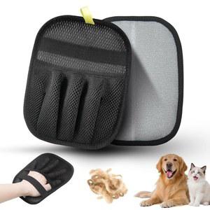 고양이와 개를 위한 AOBIS 반려동물 털 제거 장갑 - 재사용 가능한 정전기 도구, 가정용, 카시트용 도구