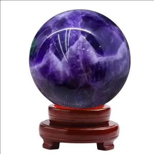 천연 자수정 힐링 원석 보석 구슬 수정 자수정구